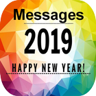 New Year 2019 Messages ícone