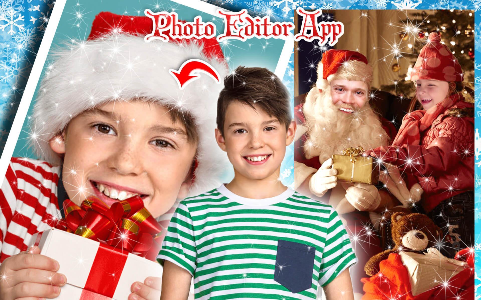 Modifica Foto Di Natale.Babbo Natale E Elfi Modifica Foto Gratis For Android Apk Download