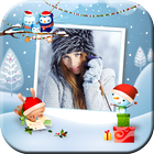 New Year and Christmas Photo Frames - Photo Editor آئیکن