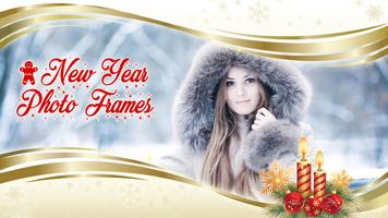 New Year and Christmas Photo Frames - Photo Editor 스크린샷 1