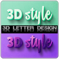 3D Letter Design