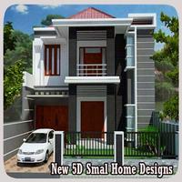 New 5D Smal Home Designs الملصق