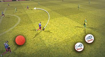 Football 11 joueurs vs AI Game capture d'écran 1