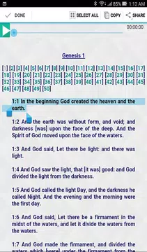 Screenshot 4 for Bible Audio Niv