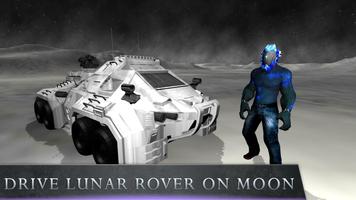 Lunar Moon Simulator 3D - Alien Mystery On Space 截圖 2