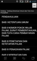 Ketentuan Umum Perpajakan screenshot 1