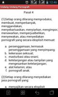 Undang-Undang Pornografi স্ক্রিনশট 1