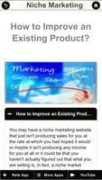 Niche Marketing Tips - Niche Marketing Strategy capture d'écran 3