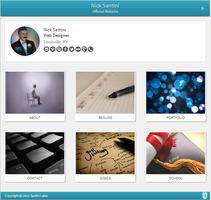Nick Santini - Web Designer screenshot 2