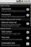 DP Challenge Monitoring Widget скриншот 3