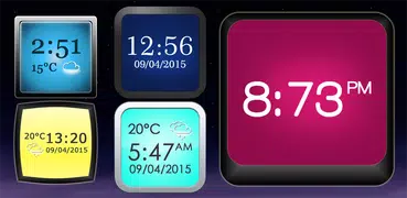 Night Stand Weather Clock