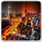 آیکون‌ Night City Live Wallpaper