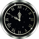 Night Analog Clock Widget