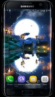 Fireflies Town Live Wallpaper पोस्टर