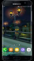 Fireflies Town Live Wallpaper تصوير الشاشة 1