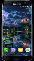 Fireflies Town Live Wallpaper скриншот 2