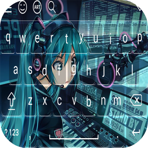 Nightcore Anime Keyboard Emoji