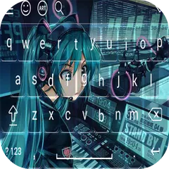 Nightcore Anime Keyboard Emoji