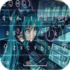 Nightcore Anime Keyboard Emoji icône