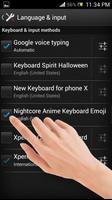 Nightcore Anime Keyboard Emoji screenshot 2