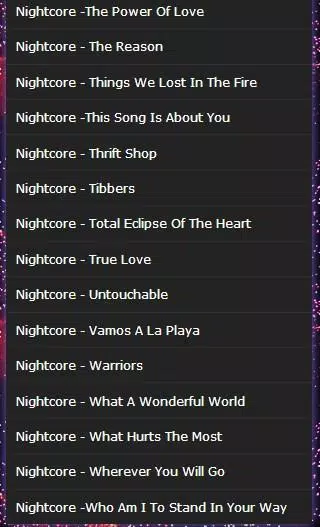 Nightcore Love songs mp3 APK for Android Download