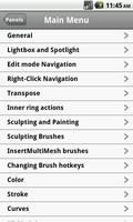 Shortcuts for Zbrush تصوير الشاشة 2