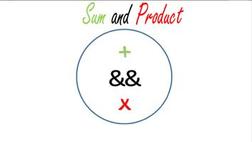 Sum and Product Poster