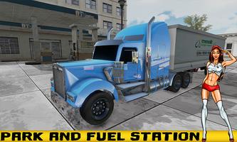 پوستر Long Vehicle & Oil Transport Tanker Drive Sim 2018