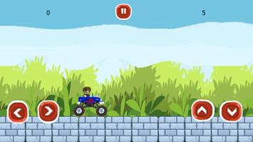 Ninja Truck jungle Racing screenshot 1