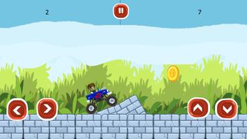 Ninja Truck jungle Racing screenshot 2