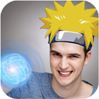 Ninja photo effect-Super power icône
