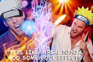 Ninja photo effect-Super power الملصق
