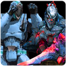 Super Robot fighting : zombie vs superhero fight APK