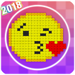 Color by Number 2018: Pixel Art - Coloring Book 18