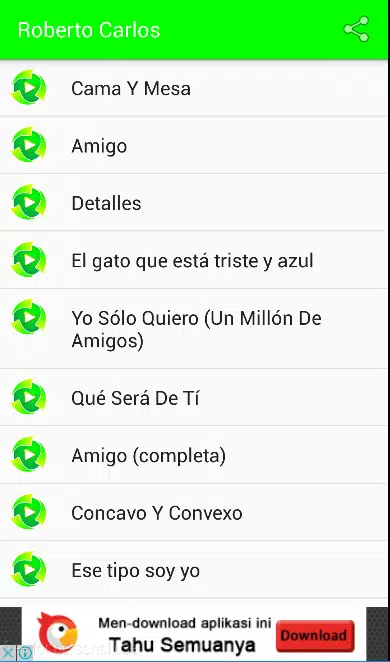 Roberto Carlos Musica y Letra APK for Android Download