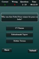 Nobel Prize Quiz capture d'écran 3