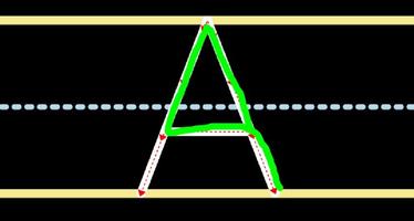 Writing alphabet and number 截图 3