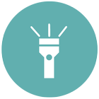 Silver LED Flashlight icon