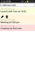 برنامه‌نما notes with password عکس از صفحه