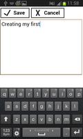 برنامه‌نما notes with password عکس از صفحه