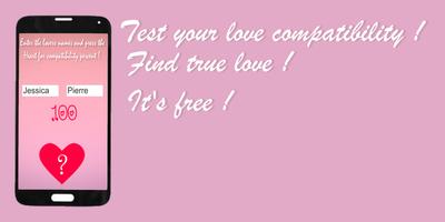 Real love test calculator true english ! <3 포스터