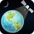 Глобальный спутник Жить Погода Прогноз Земля карта