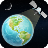 Global Satellite Live Weather Forecast Earth Map icon