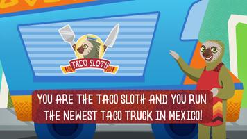 Taco Sloth Affiche