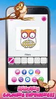 Owl Coloring Games screenshot 2