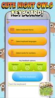 Owl Keyboard Theme screenshot 3