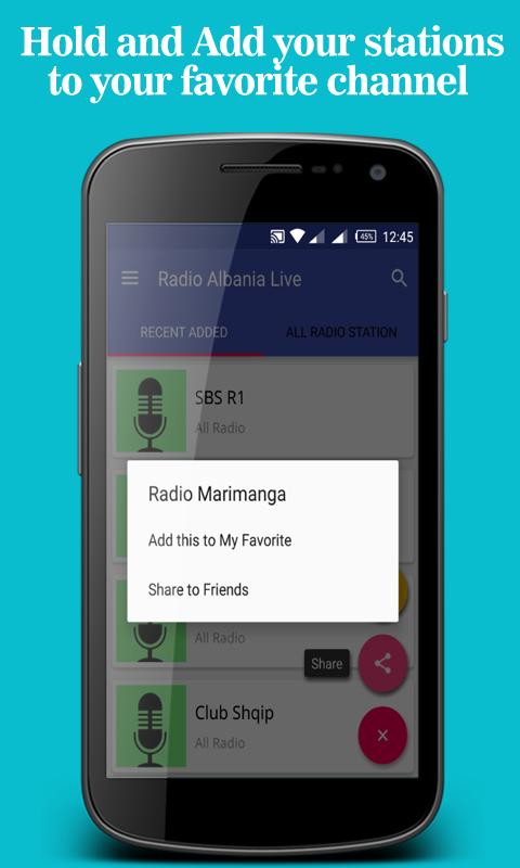 Radio Albania Live pour Android - Téléchargez l'APK