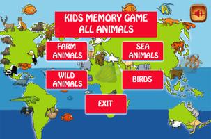 Learning Animals Memory Games ภาพหน้าจอ 1