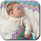 Häkelarbeit-Baby-Decke Zeichen