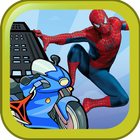 Bike Man Race HiLL Spider Climbing Game иконка